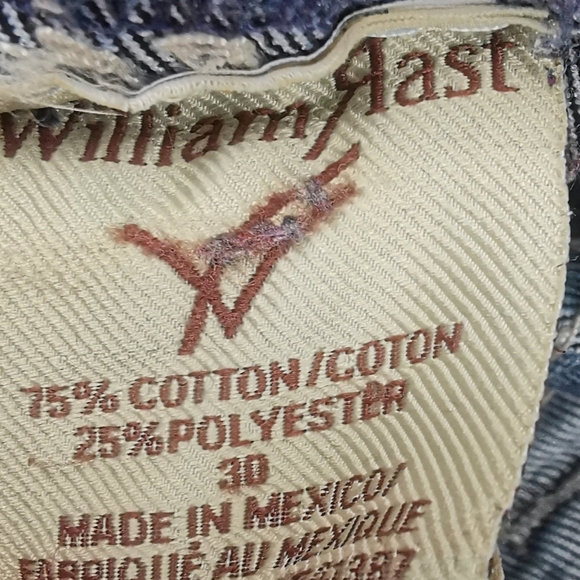 SIZE 30 William Rast, Low Rise, Boot-cut Jeans EUC - Picture 6 of 6